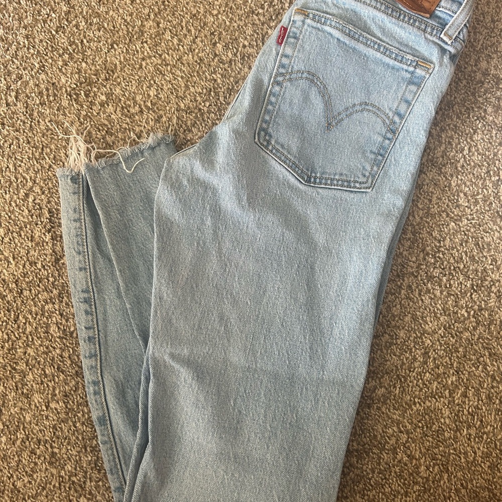 Signature by Levi Strauss Light Blue Straight Leg Jeans